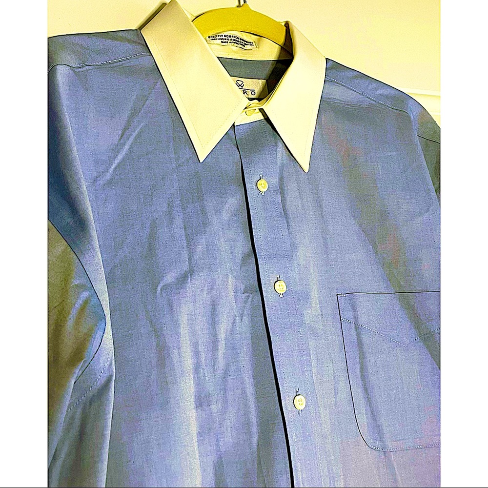 Bundle special Gold label-ENRO white collar button shirt